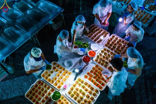 ภาพ No.109142:พิธีถวายภัตตาหารเป็นสังฆทาน แด่คณะพระธรรมยาตราฯ วันที่ 10 มกราคม พ.ศ. 2567 ณ อนุสรณ์สถานคลองบางนางแท่น อ.สามพราน จ.นครปฐม