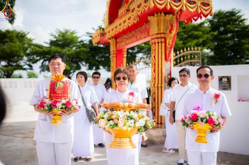 ภาพ No.164532:พิธีทอดกฐิน ณ วัดเทพมงคล อ.บางซ้าย จ.พระนครศรีอยุธยา ในโครงการกฐินสามัคคีทั่วไทย 30,000 วัด บูชาธรรม 80 ปี หลวงพ่อธัมมชโย โดยคณะศิษยานุศิษย์วัดพระธรรมกาย วันที่ 20 ตุลาคม พ.ศ. 2567