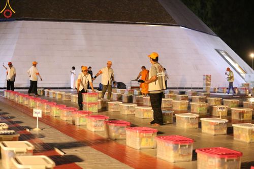 ภาพ No.108225:V.5 ทุ่มพลัง การเตรียมงาน เก็บงาน การรับบุญของเจ้าหน้าที่หน่วยงานต่างๆ เพื่อโครงการธรรมยาตรา กตัญญูบูชามหาปูชนียาจารย์ พระมงคลเทพมุนี (สด จนฺทสโร) พระผู้ปราบมาร อนุสรณ์สถาน 7 แห่ง ปีที่ 12 ระหว่างวันที่ 2 - 31 มกราคม พ.ศ. 2567