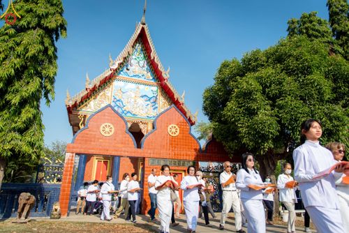 ภาพ No.106478:พิธีทอดผ้าป่าทำนุบำรุงศาสนสถาน ณ วัดอัมพวัน ต.เทศบาลเมือง อ.สองพี่น้อง จ.สุพรรณบุรี วันที่ 5 มกราคม พ.ศ. 2567