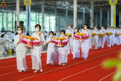 พิธีทอดผ้าป่าสมทบกฐินครั้งที่ 2 วันศุกร์ที่ 29 กันยายน พ.ศ. 2566 วันเพ็ญขึ้น 15 ค่ำ เดือน 10 ณ ห้องแก้วสารพัดนึก 1 วัดพระธรรมกาย