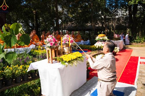 ภาพ No.94589:พิธีทอดกฐินสามัคคีทั่วไทย 5,000 วัด วัดป่านานาชาติม่อนอังเกตุ ณ ธรรมสถานนานาชาติป่าแป๋ อ.แม่แตง จ.เชียงใหม่ วันที่ 13 พฤศจิกายน พ.ศ. 2566