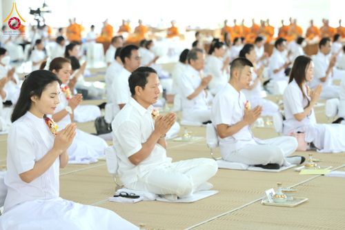 ภาพ No.209867:วันพุธที่ 26 กุมภาพันธ์ พ.ศ. 2568 พิธีบุพเปตพลี ครั้งที่ 159 ณ หอฉันคุณยายอาจารย์จันทร์ขนนกยูง วัดพระธรรมกาย