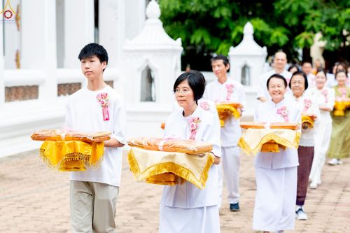 ภาพ No.234950:วันเสาร์ที่ 26 กรกฎาคม พ.ศ. 2568 พิธีทอดผ้าป่าบูรณปฏิสังขรณ์ วัดสามพระยาวรวิหาร ณ ศาลาอบรมสงฆ์ วัดสามพระยาวรวิหาร เขตพระนคร กรุงเทพมหานครฯ