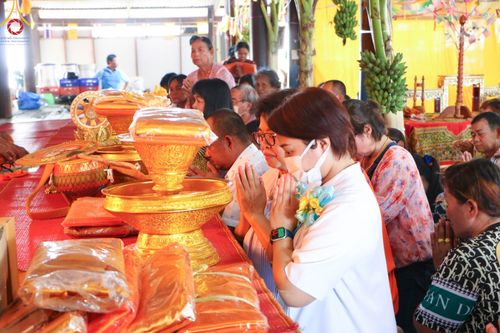ภาพ No.93099:พิธีทอดกฐินสามัคคีทั่วไทย 5,000 วัด ณ วัดหนองโก จ.สุพรรณบุรี วันที่ 11 พฤศจิกายน พ.ศ. 2566