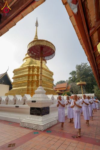 ภาพ No.179905:พิธีบรรพชาสามเณรและอุปสมบท โครงการบรรพชาอุปสมบทหมู่บูชาธรรมมหาปูชนียจารย์ ณ วัดพระธาตุจอมทอง และ วัดพระธาตุศรีโคมคำ อ.เมือง จ.พะเยา วันอังคารที่ ๓ ธันวาคม พ.ศ. ๒๕๖๗