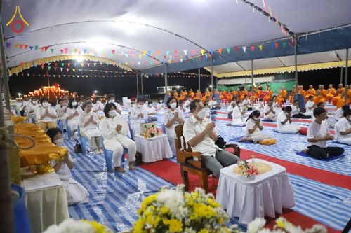 ภาพ No.76156:พิธีกลั่นแผ่นดินสร้างมหาเจดีย์ปัตตานี , พิธีตักบาตรแด่พระภิกษุสงฆ์ 159 รูป ,  พิธีทอดผ้าป่า , พิธีโปรยรัตนชาติ ,  พิธีจุดประทีปถวายเป็นพุทธบูชา ณ ศูนย์อบรมเยาวชนปัตตานี จ.ปัตตานี วันอาทิตย์ที่ 5 กุมภาพันธ์ พ.ศ.2566