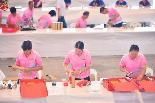 ภาพ No.211988:วันจันทร์ที่ 17 มีนาคม พ.ศ. 2568 บุญบรรจุกล่องไทยธรรม เพื่อถวายแด่พระสังฆาธิการ 40,000 กว่าวัดทั่วไทย ในวันคุ้มครองโลก 22 เมษายน พ.ศ. 2568 ณ บ้านแก้วเรือนทองคุณยายฯ วัดพระธรรมกาย