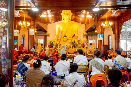 ภาพ No.271708:วันอาทิตย์ที่ 26 ตุลาคม พ.ศ. 2568 กฐินสมทบวัดต่างประเทศ โดยคณะศิษยานุศิษย์ บูชาธรรม 81 ปี  หลวงพ่อธัมมชโย ณ วัดสีอัมพอน นครเวียงจันทน์ สปป.ลาว