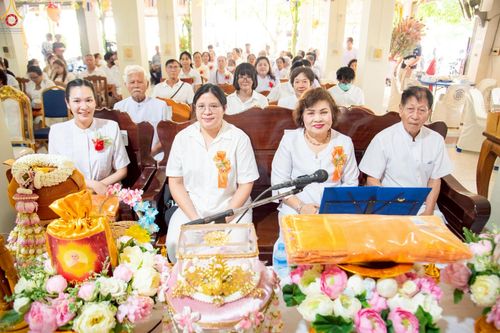 ภาพ No.269390:วันที่ 26 ตุลาคม พ.ศ. 2568 พิธีทอดกฐินสามัคคีทั่วไทย ณ วัดดอนคราม อำเภอท่าม่วง จังหวัดกาญจนบุรี โดยคณะศิษยานุศิษย์ บูชาธรรม 81 ปี หลวงพ่อธัมมชโย