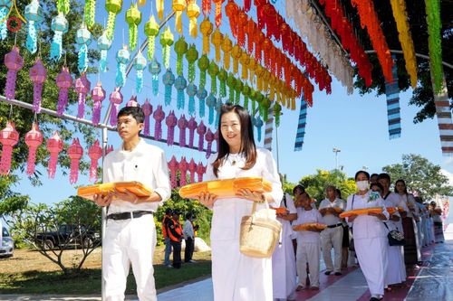 ภาพ No.98244:พิธีทอดกฐินสามัคคี  สร้างอาคารอเนกประสงค์และถนนธรรมรัตนวิถี วันเสาร์ที่ ๒๕ พฤศจิกายน พ.ศ. ๒๕๖๖ ณ ธุดงคสถานลุ่มน้ำฝาง อำเภอฝาง จังหวัดเชียงใหม่