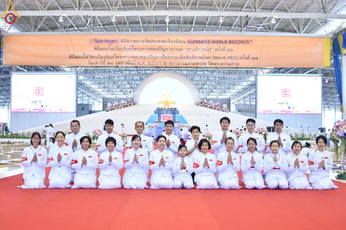 ภาพ No.125656:V.28 มาฆะ สาธุดังๆ  การรับบุญเตรียมงาน ปฎิบัติงาน เก็บงาน ของเจ้าหน้าที่หน่วยงานต่างๆ เพื่อวันมาฆบูชา วันเสาร์ที่ 24 กุมภาพันธ์ พ.ศ. 2567 ณ วัดพระธรรมกาย จ.ปทุมธานี