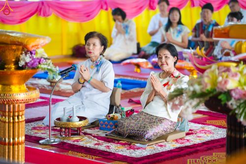 ภาพ No.94125:พิธีทอดกฐิน เพื่อสร้างกำแพงแก้วรอบวัด ณ วัดทุ่งเจริญธรรม อ.อมก๋อย จ.เชียงใหม่ วันที่ 10 พฤศจิกายน พ.ศ. 2566