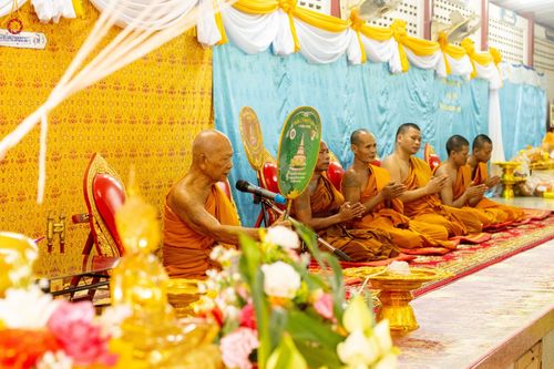 ภาพ No.94067:พิธีทอดกฐินสามัคคีทั่วไทย 5,000 วัด ณ วัดถ้ำมุนีนาถ ต.เกาะสำโรง อ.เมือง จ.กาญจนบุรี วันที่ 12 พฤศจิกายน พ.ศ. 2566