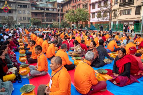 ภาพ No.129674:พิธีตัดปอยผมและแห่นาคธรรมทายาท ในโครงการบรรพชา 1,250 รูป ณ แดนประสูติ สวนลุมพินี ประเทศเนปาล วันที่ 2 มีนาคม พ.ศ. 2567