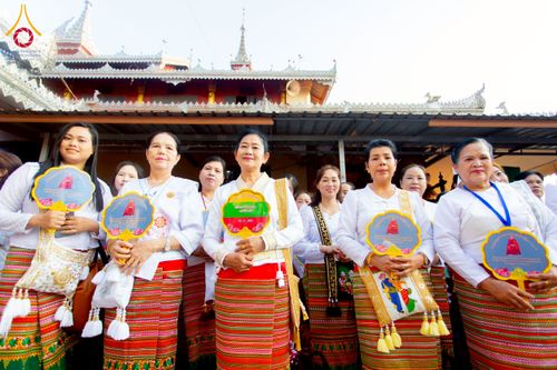 ภาพ No.224351:วันที่ 8 พฤษภาคม พ.ศ. 2568 พิธีถวายมหาสังฆทาน 101 วัด  บูชาธรรมอายุวัฒนมงคล 100 ปี สมเด็จอาชญาธรรมพระเจ้า สมเด็จพระสังฆราชแห่งคณะสงฆ์ไทยเขิน นครเชียงตุง ในนามพระครูบาไชยบูลย์ ธัมมชโย ณ วัดราชฐานหลวงเชียงยืน รัฐฉาน สาธารณรัฐแห่งสหภาพเมียนมา