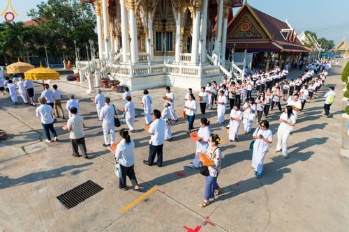 ภาพ No.108893:พิธีทอดผ้าป่าทำนุบำรุงศาสนสถาน ณ วัดสรรเพชญ ต.ยายชา อ.สามพราน จ.นครปฐม วันที่ 9 มกราคม พ.ศ. 2567