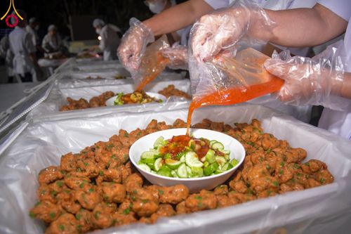 ภาพ No.112940:พิธีถวายภัตตาหารเป็นสังฆทาน แด่คณะพระธรรมยาตรา ปีที่ 12 วันที่ 16 มกราคม พ.ศ. 2567 ณ วัดโบสถ์(บน) บางคูเวียง จ.นนทบุรี