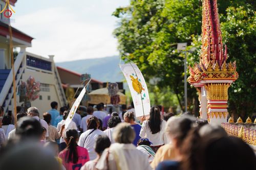 ภาพ No.165531:พิธีทอดกฐิน ณ วัดโพธิ์ชุม จ.เลย ในโครงการกฐินสามัคคีทั่วไทย 30,000 วัด บูชาธรรม 80 ปี หลวงพ่อธัมมชโย โดยคณะศิษยานุศิษย์วัดพระธรรมกาย วันที่ 21 ตุลาคม พ.ศ. 2567