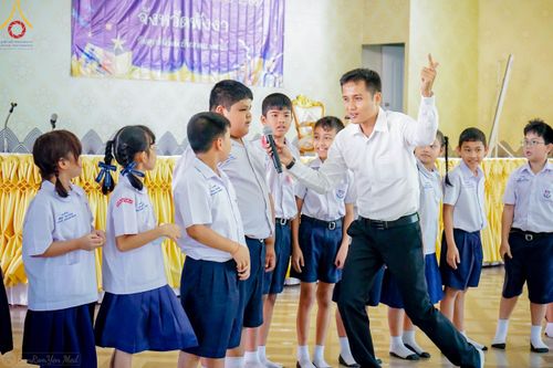 ภาพ No.104763:วันรวมพลังเด็กดี V-star ผู้นำฟื้นฟูศีลธรรมโลก จังหวัดพังงา วันที่ 22 ธันวาคม พ.ศ. 2566 ณ โรงเรียนอนุบาลพังงา