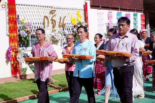 ภาพ No.262304:วันที่ 19 ตุลาคม พ.ศ. 2568 พิธีทอดกฐินสามัคคีทั่วไทย 30,000 วัด โดยคณะศิษยานุศิษย์ บูชาธรรม 81 ปี หลวงพ่อธัมมชโย ณ วัดป่าหมาก ต.แม่ลาน้อย อ.แม่ลาน้อย จ.แม่ฮ่องสอน