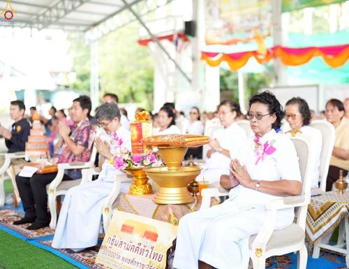 ภาพ No.257627:วันที่ 18 ตุลาคม พ.ศ. 2568 พิธีทอดกฐินสามัคคีทั่วไทย 30,000 วัด โดยคณะศิษยานุศิษย์ บูชาธรรม 81 ปี หลวงพ่อธัมมชโย ณ วัดศาลากุล ต.เกาะเกร็ด อ.ปากเกร็ด จ.นนทบุรี