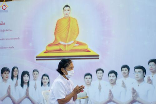 ภาพ No.83978:พิธีสวดมนต์บทธัมมจักกัปปวัตตนสูตร ครบ 5,481,000,000 จบ ในวันอาทิตย์ที่ 2 กรกฎาคม พ.ศ. 2566 ณ วัดพระธรรมกาย