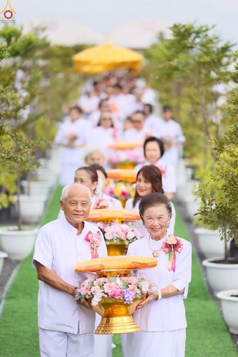 ภาพ No.272239:วันเสาร์ที่ 1 พฤศจิกายน พ.ศ. 2568 พิธีทอดกฐินสามัคคี สร้างกุฏิหมู่สามเณร ณ ศูนย์ปฏิบัติธรรมเบญจธรรม ปทุมธานี  ต.บ้านปทุม อ.สามโคก จ.ปทุมธานี