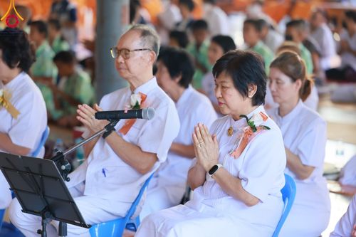 ภาพ No.106535:พิธีทอดผ้าป่าทำนุบำรุงศาสนสถาน ณ วัดใหม่นพรัตน์ ต.เนินมะปราง  อ.สองพี่น้อง จ.สุพรรณบุรี วันที่ 5 มกราคม พ.ศ. 2567