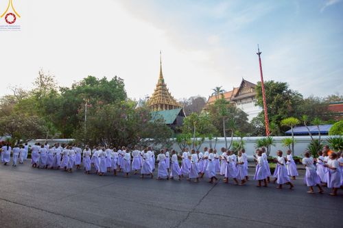 ภาพ No.216331:วันเสาร์ที่ 5 เมษายน พ.ศ. 2568 พิธีขอบรรพชา พิธีขอสรณคมน์และศีล พิธีขอนิสสัย พิธีถวายบาตร ในโครงการบรรพชาสามเณรฟื้นฟูพระพุทธศาสนาทั่วไทย  ณ วัดพระพุทธบาท ราชวรมหาวิหาร ต.ขุนโขลน อ.พระพุทธบาท จ.สระบุรี