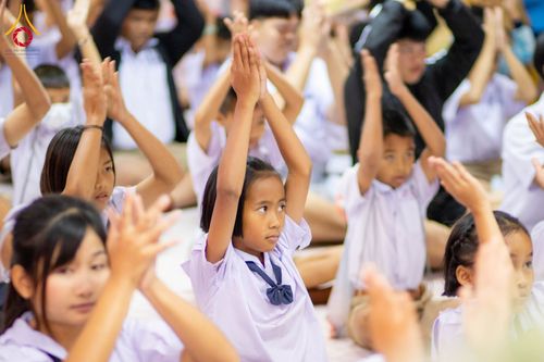 ภาพ No.184325:กิจกรรมวันรวมพลังเด็กดี V-Star ผู้นำฟื้นฟูศีลธรรมโลก ในวันที่ 11 ธันวาคม พ.ศ. 2567 ณ วิทยาลัยเทคโนโลยีบริหารธุรกิจ จังหวัดชัยภูมิ