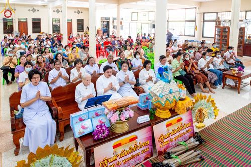 ภาพ No.93069:พิธีทอดกฐินสามัคคีทั่วไทย 5,000 วัด ณ วัดหนองกระดี่ จ.สุพรรณบุรี วันที่ 11 พฤศจิกายน พ.ศ. 2566