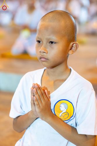 ภาพ No.214452:วันที่ 2 เมษายน พ.ศ.2568 นาคธรรมทายาท โครงการบรรพชาสามเณร ฟื้นฟูพระพุทธศาสนาทั่วไทย ปฎิบัติธรรม ณ วิหารคด 22 วัดพระธรรมกาย