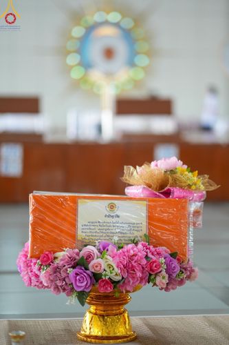 ภาพ No.152928:พิธีถวายภัตตาหารเมนูสวรรค์ ในพรรษาแห่งการเข้าถึงธรรม วันอังคารที่ 10 กันยายน พ.ศ. 2567 ครบรอบ 24 ปี วันละสังขาร คุณยายอาจารย์มหารัตนอุบาสิกาจันทร์ ขนนกยูง ณ หอฉันคุณยายอาจารย์ฯ วัดพระธรรมกาย