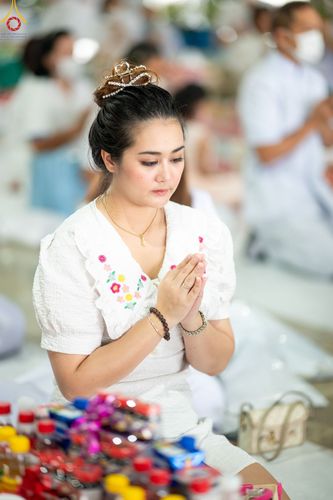 ภาพ No.85693:พิธีตักบาตรฉลองพระใหม่ ในโครงการบรรพชาอุปสมบทหมู่รุ่นเข้าพรรษา ณ วิหารคด 30 วัดพระธรรมกาย วันที่ 13 สิงหาคม พ.ศ. 2566