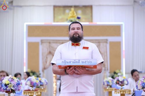 ภาพ No.100373:พิธีทอดกฐินบรมจักรพรรดิ ณ วัดพระธรรมกายเท็กซัส รัฐเท็กซัส สหรัฐอเมริกา วันอาทิตย์ที่ 12 พฤศจิกายน พ.ศ. 2566