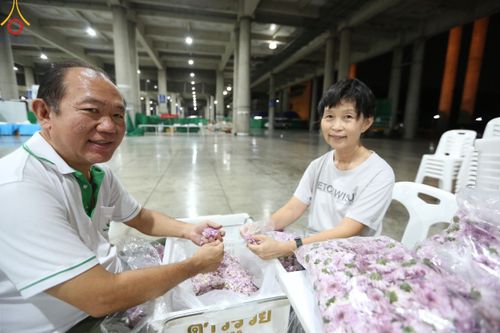 ภาพ No.127414:V.31 ทุ่มเทเพื่อบางกล่ำ การเตรียมงานของเจ้าหน้าที่หน่วยงานต่างๆ  เพื่องานธรรมยาตราอัญเชิญพระบรมสารีริกธาตุ ประดิษฐาน ณ มหารัตนเจดีย์สิริปทุมสวรรค์ (เจดีย์อริยพุทธะ 5 พระองค์) ณ ศูนย์ปฏิบัติธรรมภาคใต้ อ.บางกล่ำ จ.สงขลา ระหว่างวันที่ 9-10 มีนาคม พ.ศ. 2567