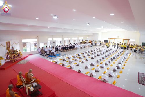 ภาพ No.58525:โครงการบรรพชาสามเณร ภาคฤดูร้อน เฉลิมพระเกียรติพระบาทสมเด็จพระเจ้าอยู่หัว เนื่องในโอกาส พระราชพิธีมหามงคลเฉลิมพระชนมพรรษา 6 รอบ 28 กรกฎาคม พ.ศ. 2567 ระหว่างวันที่ 20 เมษายน ถึง 6 พฤษภาคม 2567 ณ วัดกลางธนรินทร์ (ธรรมอุทยานบ้านแป้ง)