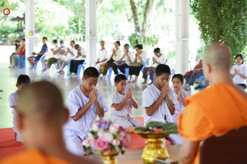ภาพ No.90953:โครงการบรรพชาสามเณร ศูนย์ปฏิบัติธรรมบุญประสาน จ.นครราชสีมา ระหว่างวันที่ 11 - 31 ตุลาคม พ.ศ. 2566