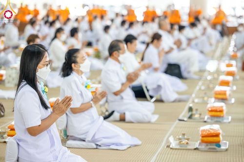 ภาพ No.100136:พิธีบุพเปตพลี  ครั้งที่ 143 วันที่ 27 พฤศจิกายน พ.ศ. 2566 วันพระ ขึ้น 15 ค่ำ เดือน 12 ณ หอฉันคุณยายอาจารย์ฯ วัดพระธรรมกาย