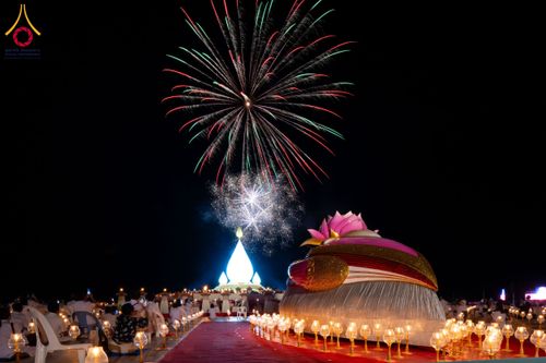 ภาพ No.211713:วันอาทิตย์ที่ 16 มีนาคม พ.ศ. 2568 พิธีจุดประทีปถวายเป็นพุทธบูชา ฉลองปทุมเจดีย์ (เจดีย์พระพุทธเจ้า 5 พระองค์) ณ ศูนย์อบรมเยาวชนปัตตานี