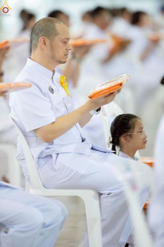 ภาพ No.240681:วันพุธที่ 27 สิงหาคม พ.ศ. 2568 พิธีทอดผ้าป่าเพื่อสร้างอาคาร  82 ปี หลวงพ่อธัมมชโย สมทบกฐินวัดพระธรรมกาย และกฐิน 30,000 วัดทั่วประเทศ ครั้งที่ 1