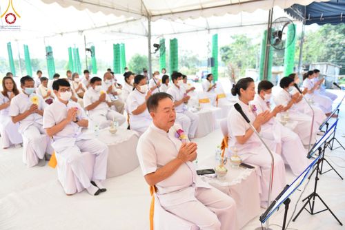 ภาพ No.121113:พิธีทอดผ้าป่า โครงสร้างหลังคา เสาคู่ค้ำฟ้ามหามงคล เพื่อสถาปนาอาคาร 80 ปี หลวงพ่อธัมมชโย ณ ศูนย์ปฏิบัติธรรมวิหารแดง ต.เจริญธรรม อ.วิหารแดง จ.สระบุรี วันที่ 27 มกราคม พ.ศ. 2567