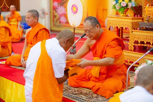 ภาพ No.184623:โครงการบรรพชาอุปสมบทหมู่ บูชาธรรมมหาปูชนียาจารย์ ณ วัดพระพุทธบาท ราชวรมหาวิหาร ต.ขุนโขลน อ.พระพุทธบาท จ.สระบุรี  วันที่ 8 ธันวาคม พ.ศ. 2567
