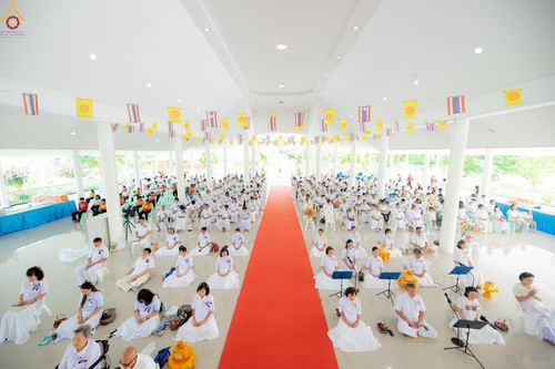 ภาพ No.263579:วันที่ 23 ตุลาคม พ.ศ. 2568 พิธีทอดกฐินสามัคคี เพื่อปรับปรุงและต่อเติมอาคารอเนกประสงค์ และพิธีทอดกฐินสามัคคีทั่วไทย 30,000 วัด ณ ศูนย์ปฏิบัติธรรมโพธารามราชบุรี ตำบลเขาชะงุ้ม อำเภอโพธาราม จังหวัดราชบุรี