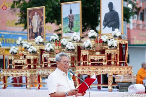 ภาพ No.126030:พิธีทำบุญเมืองนครราชสีมา ฉลอง 556 ปี ตักบาตรพระ 10,000 รูป ในวันเสาร์ที่ 2 มีนาคม พ.ศ.2567 ณ อนุสาวรีย์ท้าวสุรนารี จ.นครราชสีมา จัดโดย คณะสงฆ์จังหวัดนครราชสีมา ร่วมกับสำนักงานจังหวัดนครราชสีมา