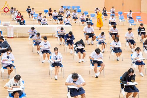 ภาพ No.273774:วันที่ 27 พฤศจิกายน พ.ศ. 2568 สอบธรรมสนามหลวง ธรรมศึกษา ทุกชั้น สนามสอบ วัดพระธรรมกาย จ.ปทุมธานี