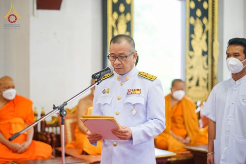 ภาพ No.76314:พิธีต้อนรับสัญญาบัตร - พัดยศ   พระวชิรกิจโสภณ  ณ อุโบสถวัดบ้านขุน ตำบลบ่อหลวง อำเภอฮอด จังหวัดเชียงใหม่ วันศุกร์ที่ ๑๗ เดือน กุมภาพันธ์ พุทธศักราช ๒๕๖๖