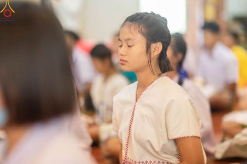 ภาพ No.105053:วันรวมพลังเด็กดี V-Star ผู้นำฟื้นฟูศีลธรรมโลก จังหวัดตาก ณ วัดดอนเจดีย์ อ.พบพระ จ.ตาก วันจันทร์ที่ 25 ธันวาคม พ.ศ. 2566