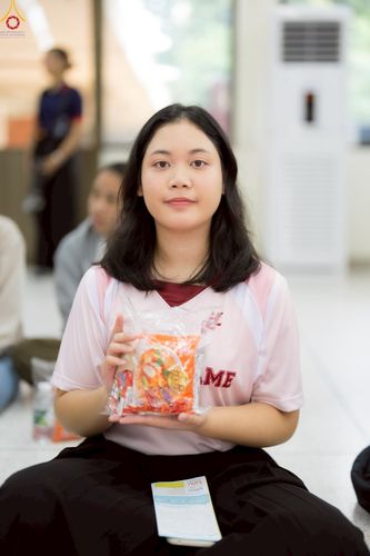 ภาพ No.243046:วันพฤหัสบดีที่ 4 กันยายน พ.ศ. 2568 เวลา 07.00-08.15 น. มหาวิทยาลัยเกษตรศาสตร์ กำแพงแสน ร่วมทำบุญตักบาตร Freshy KU85 พระสงฆ์ 85 รูป